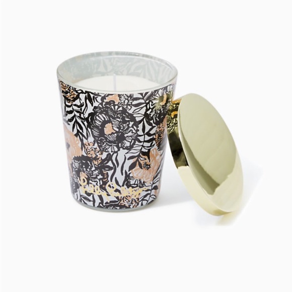 NWT/ NIP Lilly Pulitzer Candle onyx Peony party accessories style 011922 scented - Picture 1 of 9